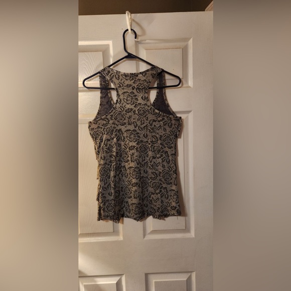 Poetry brand tank and Ashley brand satin top. - Picture 3 of 3